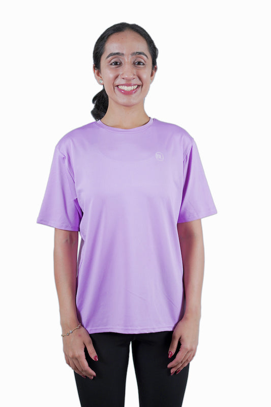 CrossWave Flow Activewear Top - Lavender