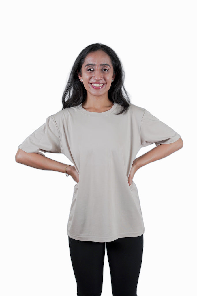 AuthenticEase Pump Cover Tee - Beige