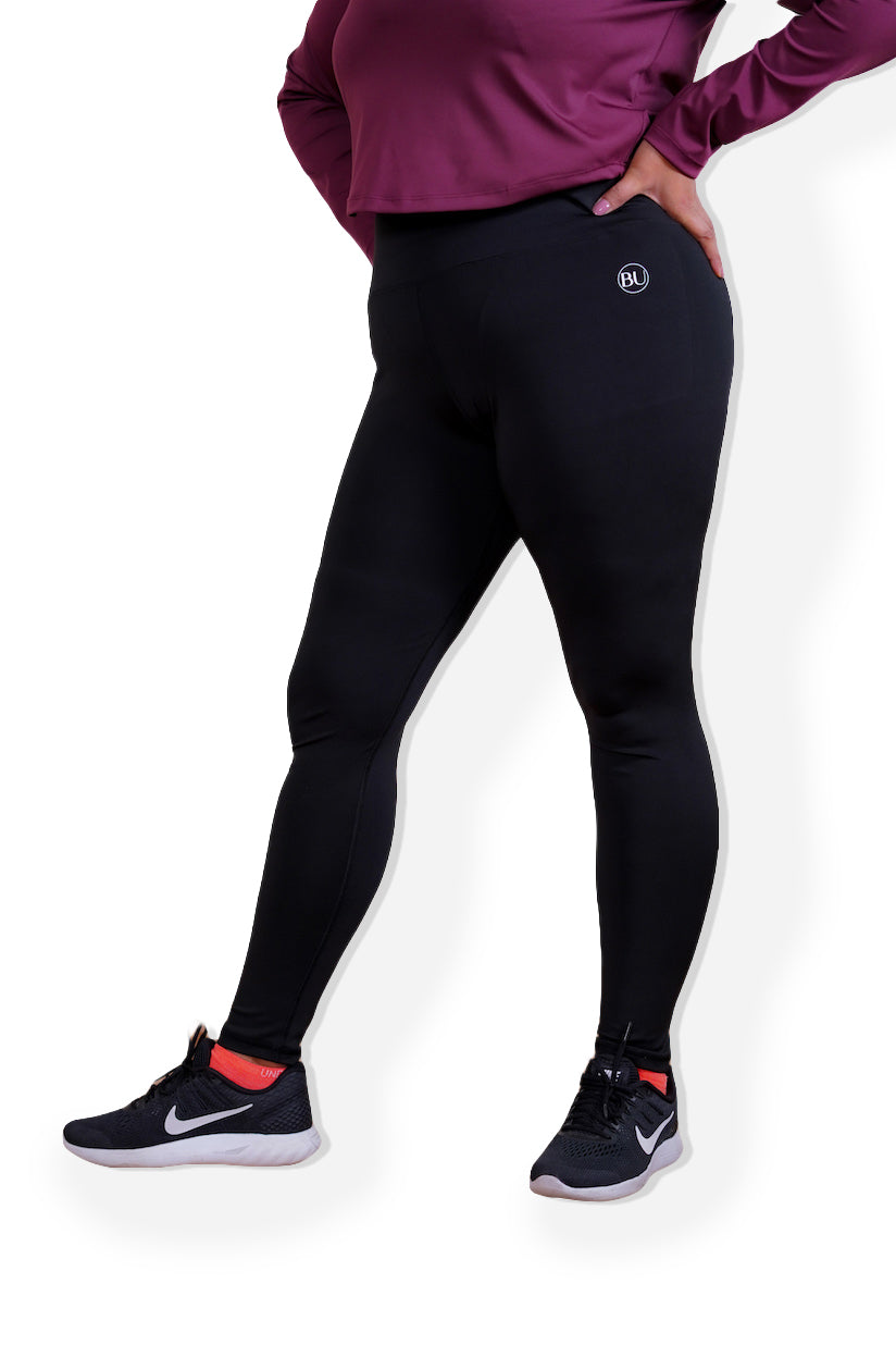 ComfortPro High-Waisted Leggings - Black