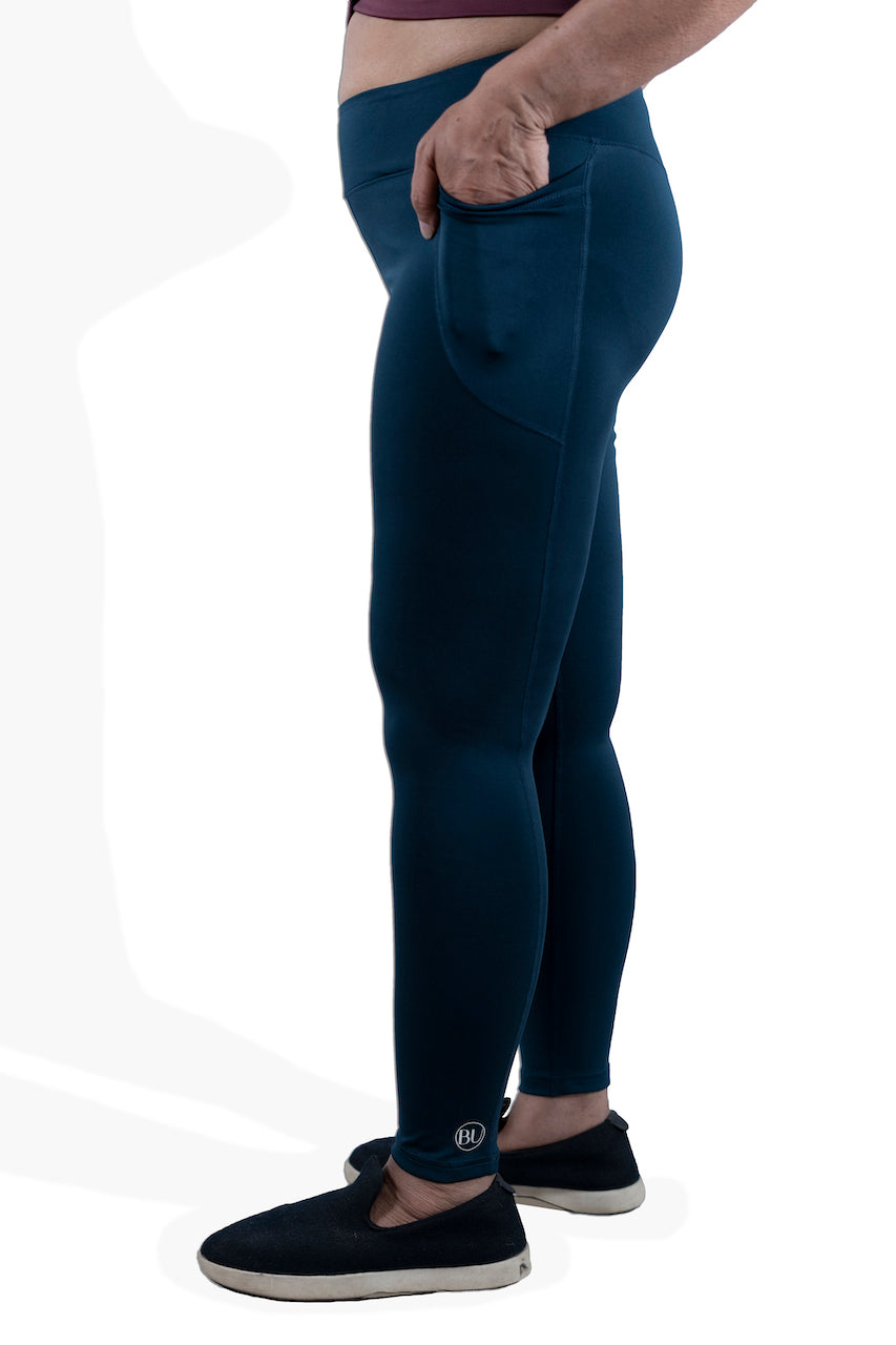 ProPocket Performance Tights - Navy Blue