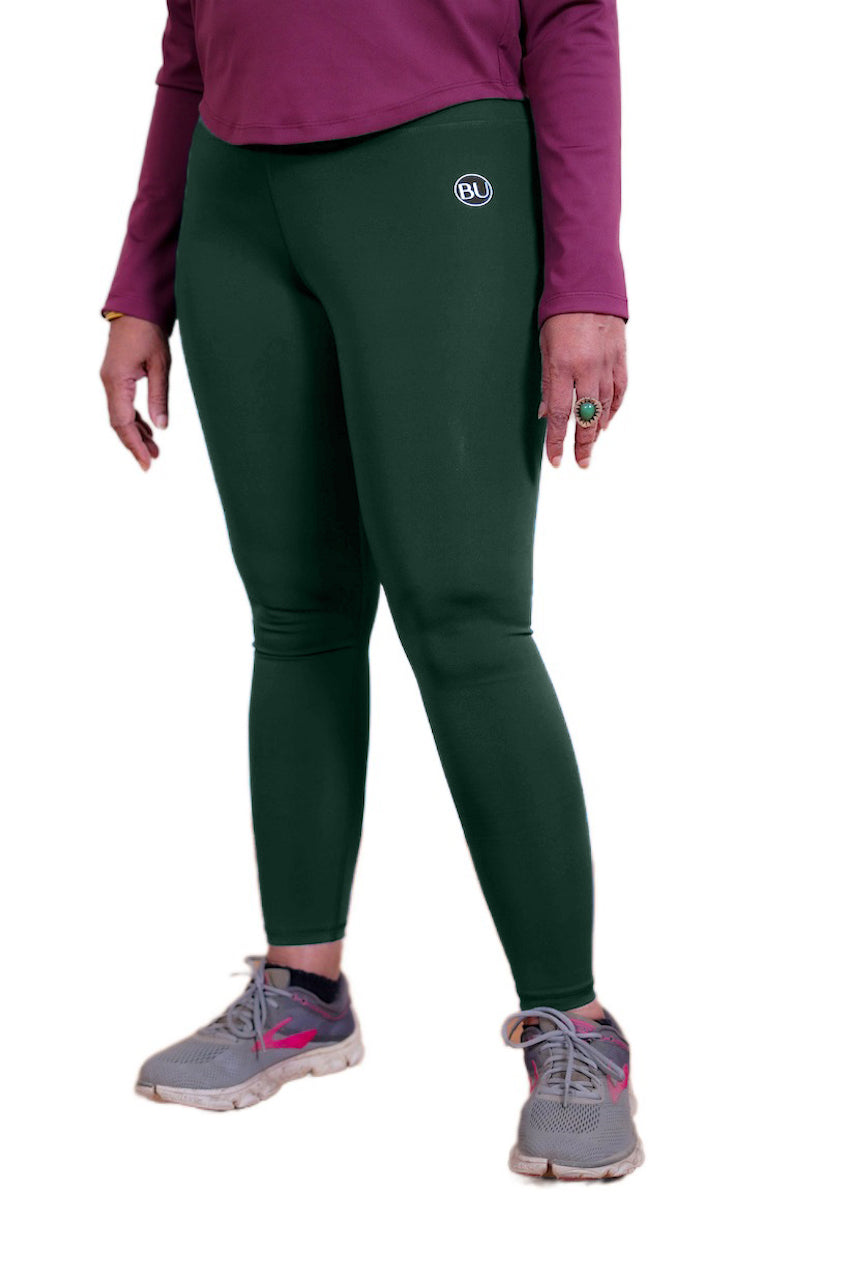 ComfortPro High-Waisted Leggings - Army Green